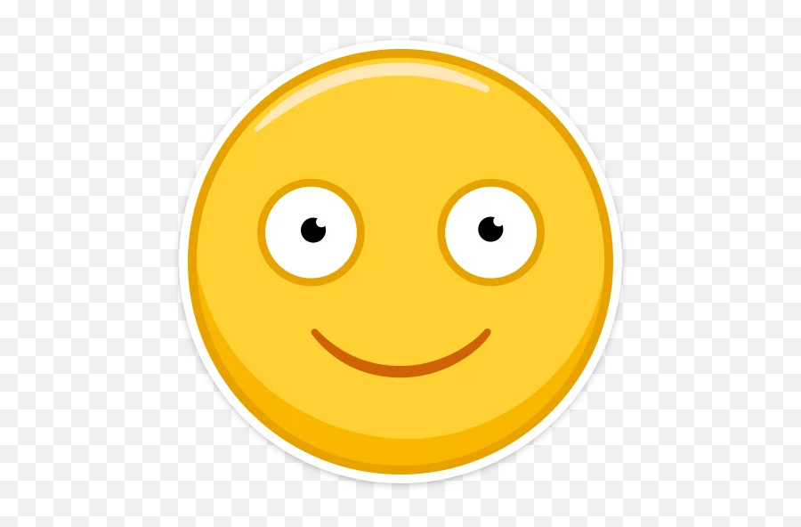 Telegram Sticker - Happy Emoji,Emoji 35