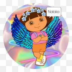 Thicc Dora Sticker - Fairy Emoji,Thicc Emoji