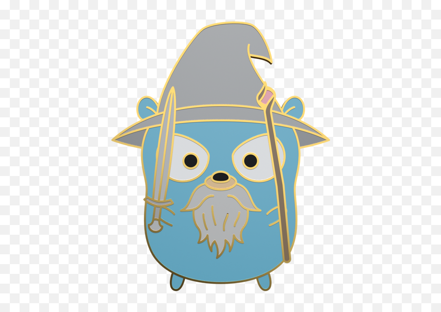 Gandalf The Gopher U2013 The Grumpy Unicorn Co Emoji,Gopher Emoji