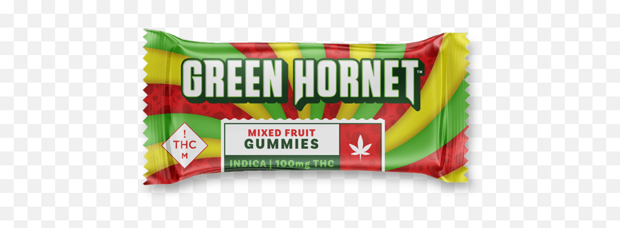 Indica Mixed Fruit Gummies - Language Emoji,Emoji 2 The Green Hornet