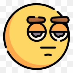 Neutral - Happy Emoji,Neutral Emoticon