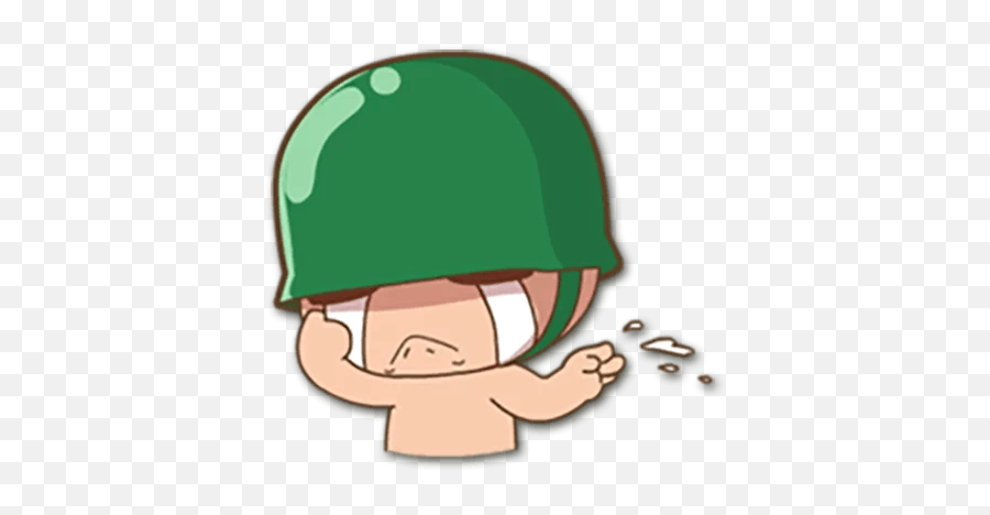 Artillery Man - Telegram Sticker English Emoji,Artillery Emoji