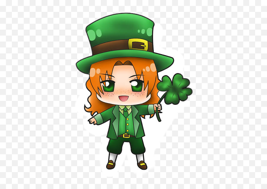 Happy St Patricku0027s Day Sticker Challenge On Picsart - St Day Leprechaun Girl Emoji,St Patrick's Day Emoji