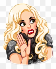Lady Gaga - Lady Gaga Telegram Sticker Emoji,Lady Gaga Emoji