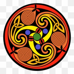 Celtic Whorl Design Clip Art Image - Clipsafari Ethnic Emoji,Emoji Svg Files