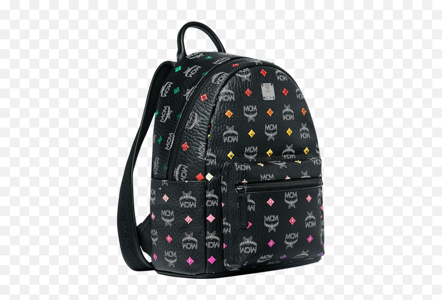 Mcm Stark Backpack In Skyoptic Stud - Mcm Skyoptic Backpack Emoji,Emoji Backpack For Boys