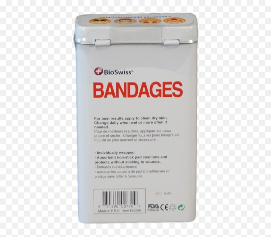 Bioswiss Emoji Bandage Tin Of 50 - Product Label,Emoji Costumes For Sale