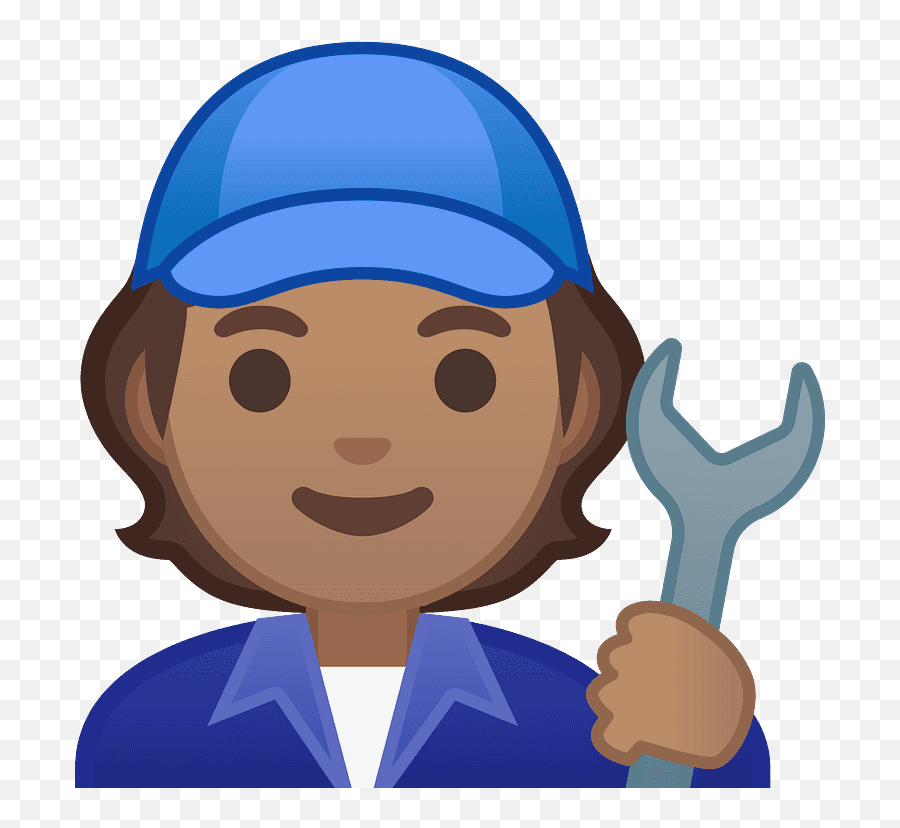 Mechanic Emoji Clipart - Clipart Mechanic Transparent,Handyman Emoji