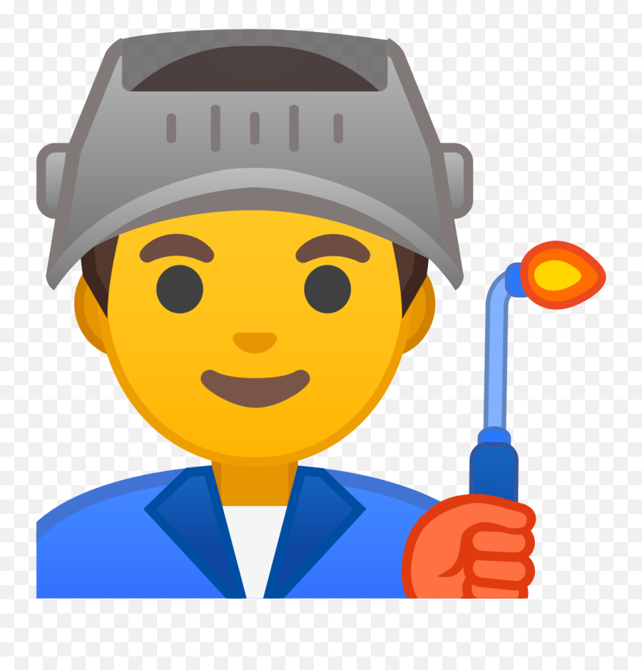 Noto Emoji Pie 1f468 200d 1f3ed - Worker Factory Icon,Hard Hat Emoji