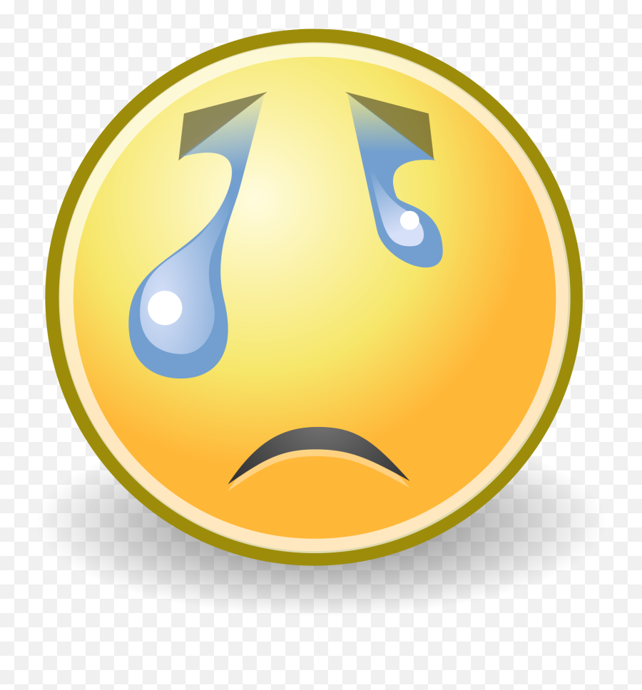 Face - Animated Emoji Face Crying,Crying Emoticon