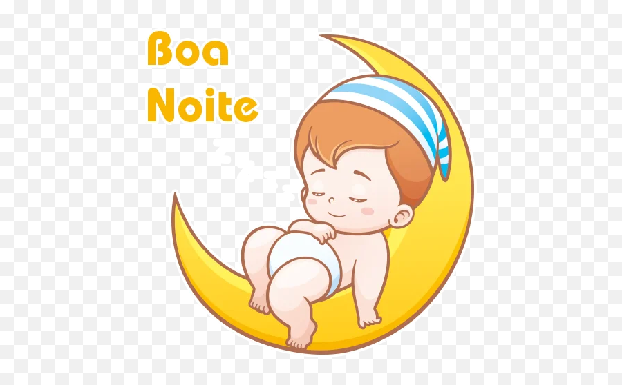 Figurinhas De Boa Noite Para Whatsapp 100 Stickers - Baby Sleeping In Cartoon Emoji,Como Baixar Emoticons Whatsapp