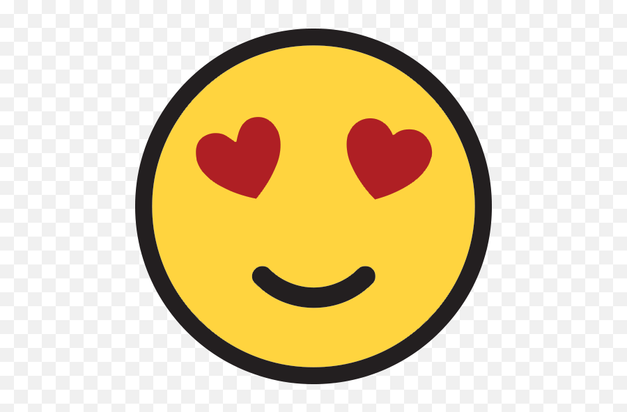 Smiling Face With Heart - Shaped Eyes Id 9907 Emojicouk Smiley Face With Heart Eyes,Eyes Emoji