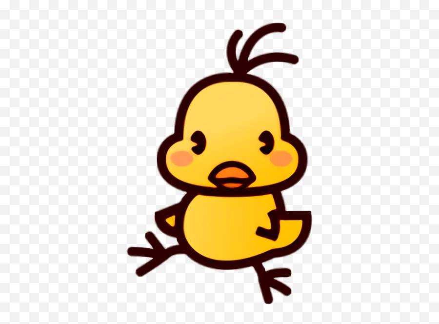 Easter Cartoon Yellow Animation For Easter Day For Easter - Emoji,Easter Emoji