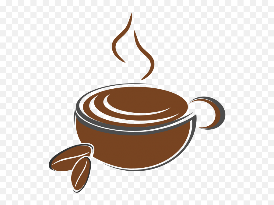 Clipart Coffee Coffee Station Clipart Coffee Coffee Station - Vector Coffee Logo Png Emoji,Coffee Bean Emoji