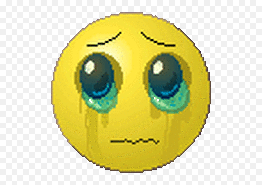 Crying Gifs 100 Best Animated Images Full Of Tears - Smiley Cry Face Gif Emoji,Girl Emoticons Gif