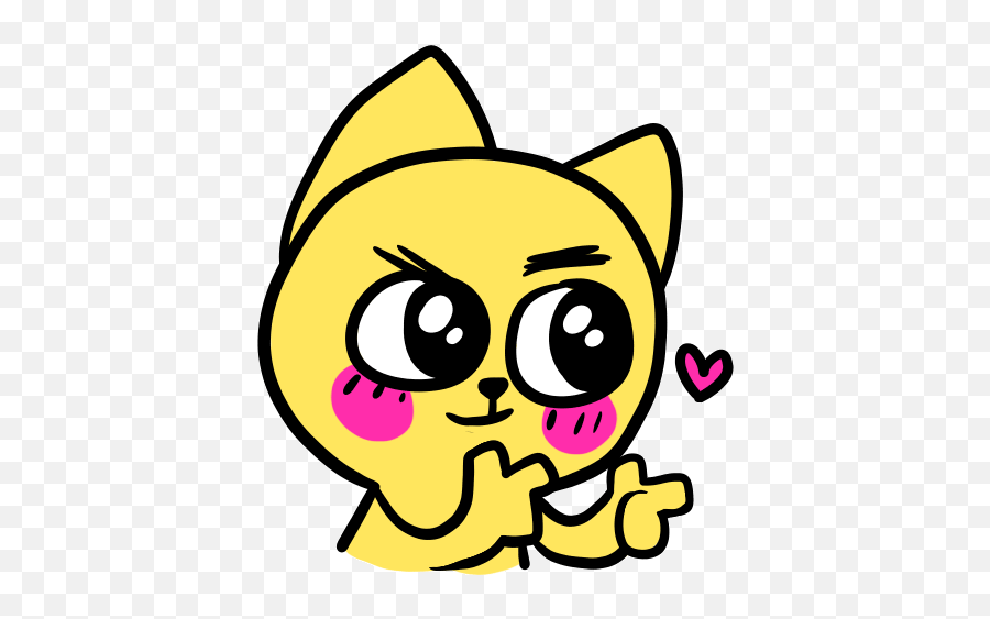 Pin - Cute Thumbs Up Transparent Gif Emoji,Emojis Gatitos