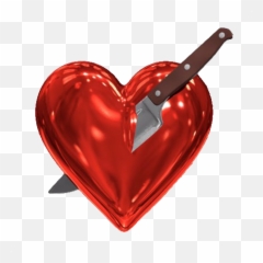 Heart Stabbed Knife Love Sticker - Heart Kimoji Emoji,Stabbed In The Heart Emoji