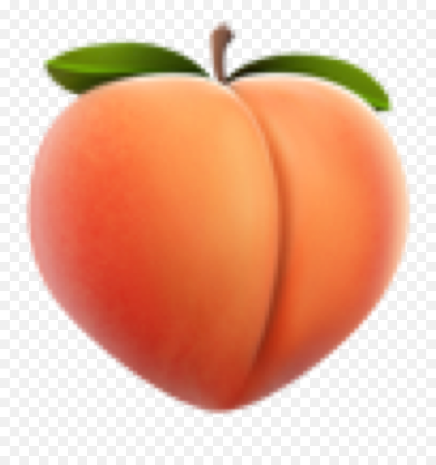 Peach Emoji Iphone Iphoneemoji Sticker - Peach Emoji Png,Peaches Emoji