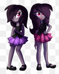 Images Of Cartoon Girl Purple Hair One Eye - Genie And Gypsy Wubcake Emoji,Ca Rtoon Girl Stamding Emotions
