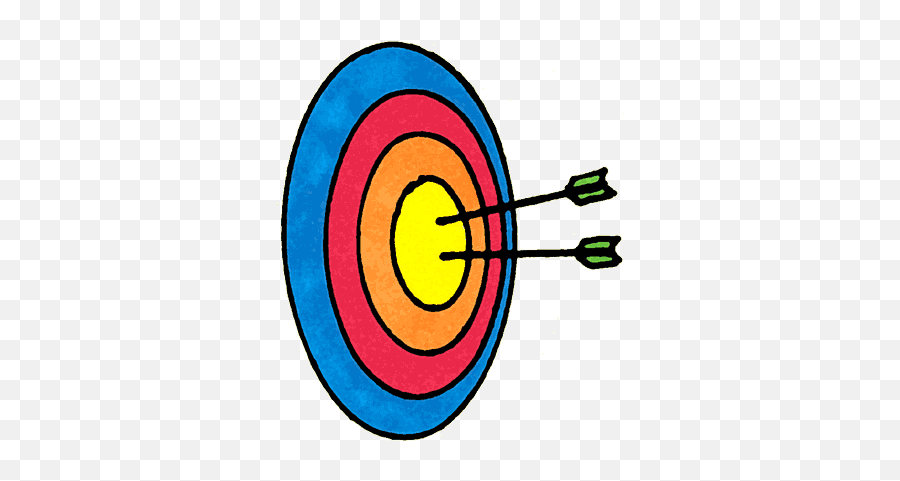 Archery Clipart 4 - Clipartix Target Clip Art Archery Emoji,Bow And Arrow Emoji