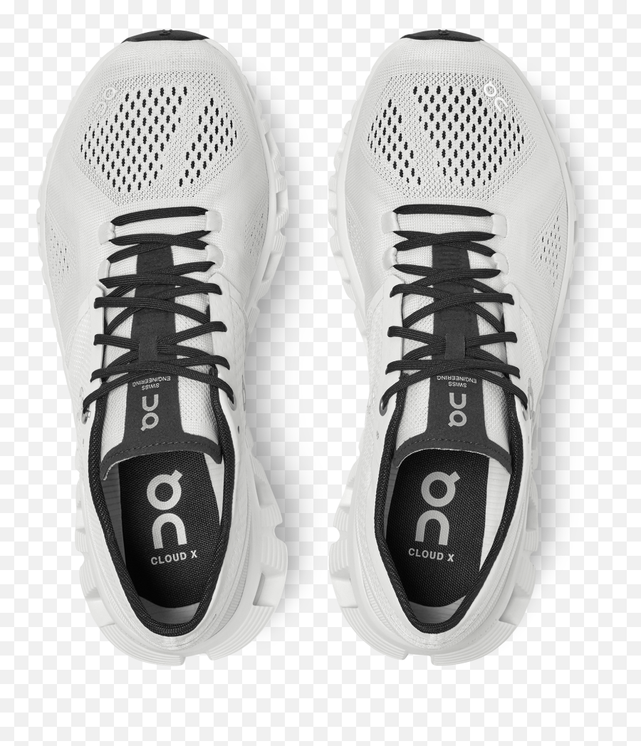 New Cloud X - Workout And Cross Training Shoe On Running Cloud X Emoji,Black & White Emoticons Feelings