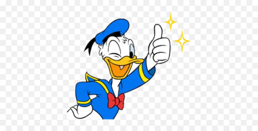 Donald Duck Sticker Pack - Sticker Donald Duck Emoji,Donald Duck Emoji Download