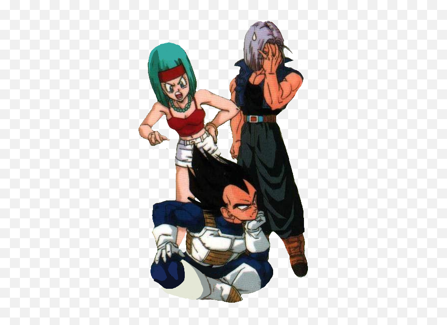 Vegeta E Bulma - Dragon Ball Vegeta Bulma Trunks Emoji,[outburst Of Emotions] Vegeta & Bulma