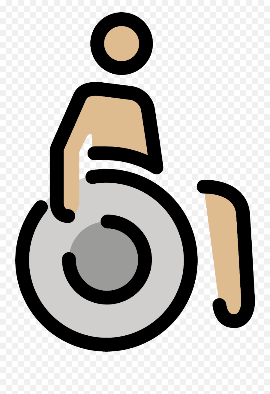 Manual Wheelchair Emoji Clipart - Language,Woman Symbol Emoji