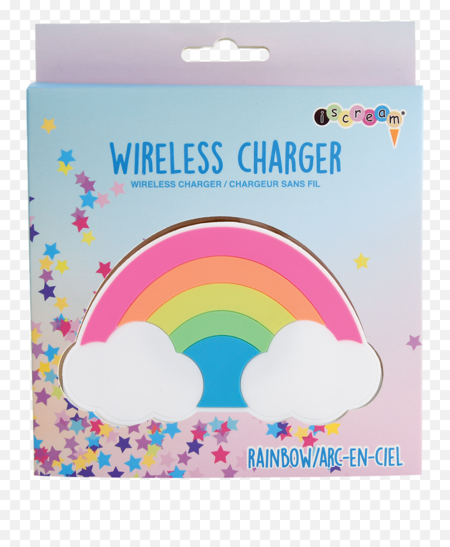 Rainbow Wireless Charger - Rainbow Portable Charger Emoji,Iphone Emojis Rainbow