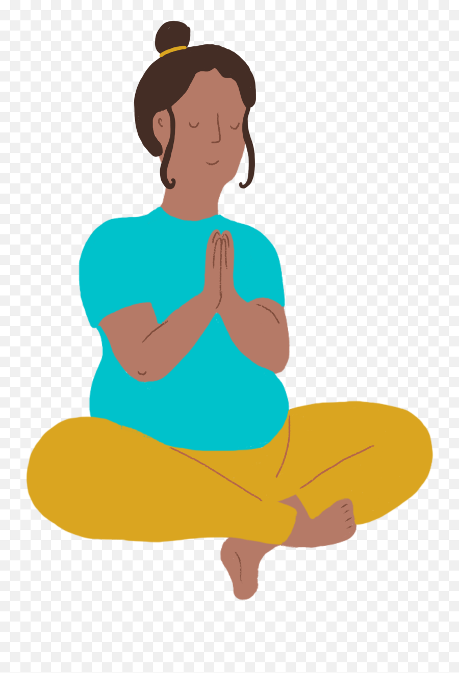 Pregnancy Yoga - Happy Yoga Newcastle For Yoga Emoji,Meditating Emoji Transparent