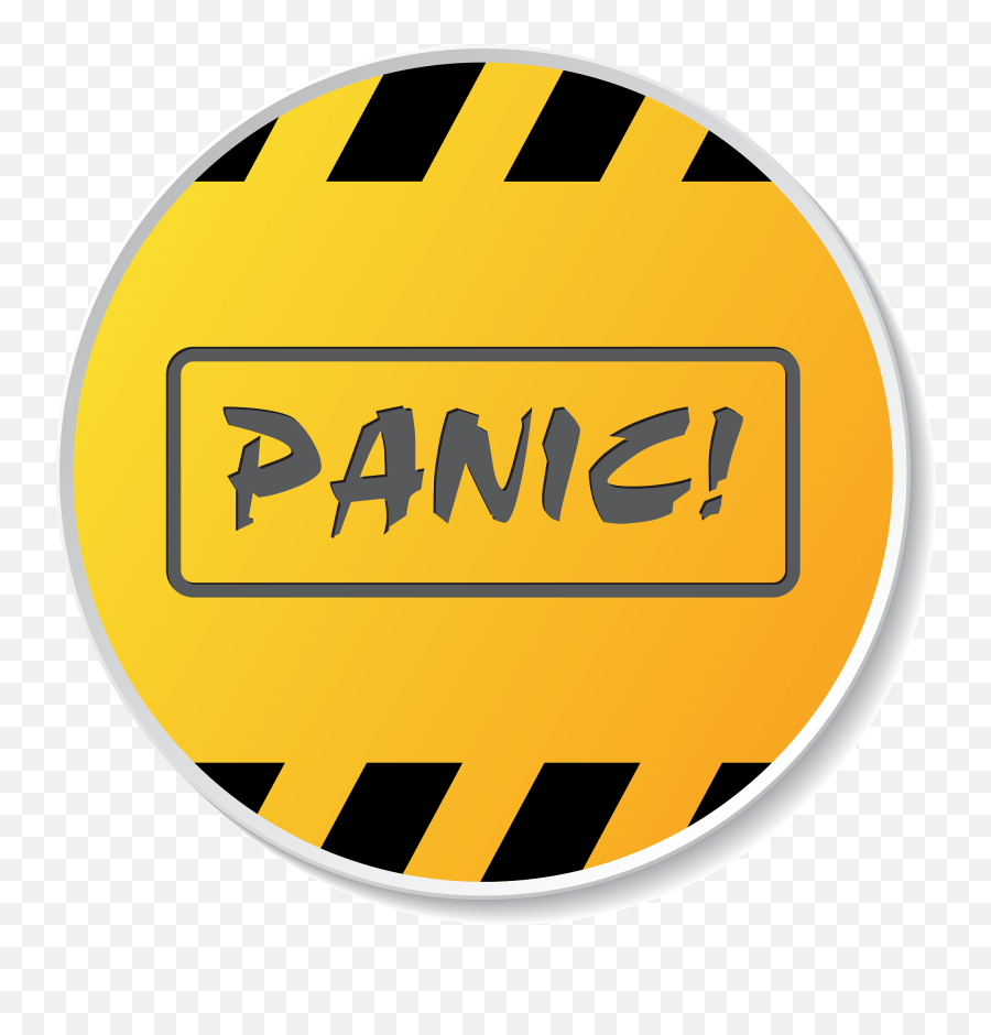 Panic Button Clipart Free Download Transparent Png Creazilla Emoji,Paniquing Emoticon