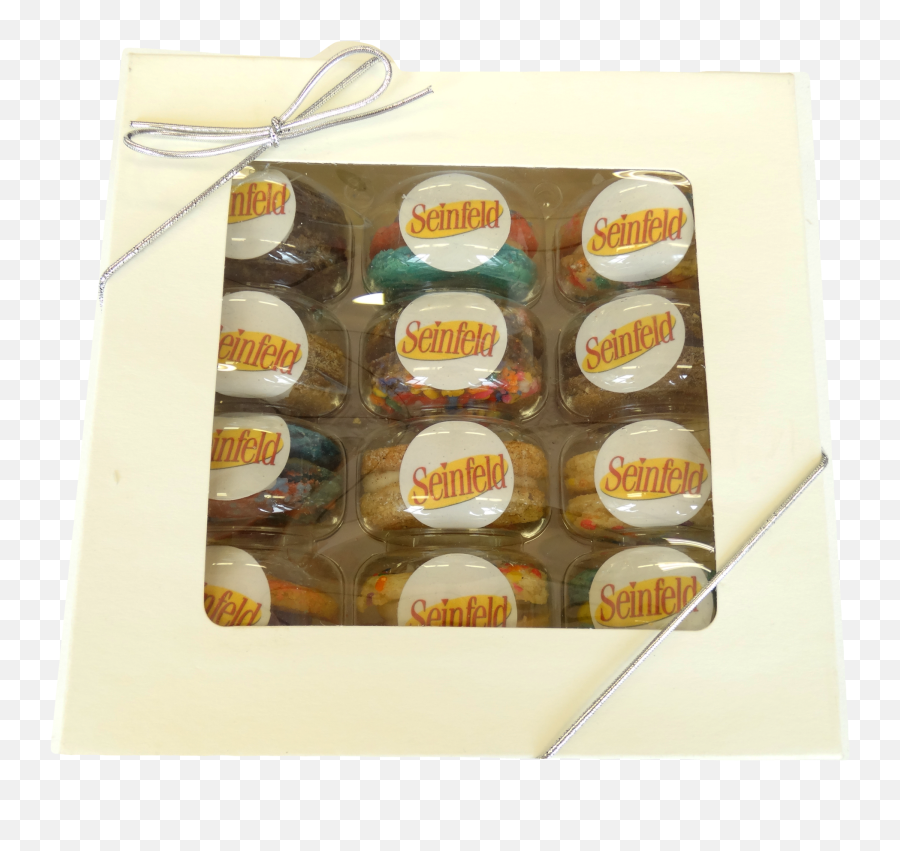 Custom Cookie Sandwich Gift Box U2013 Wwwbrookiescookiesnyccom - Party Favor Emoji,Seinfeld Emoji