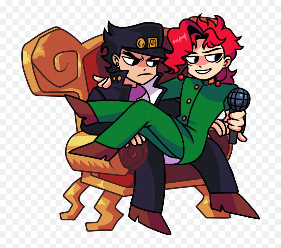 Jotaro And Kakyoin Funkipedia Mods Wiki Fandom Emoji,Jojo Bazarre Emoticon