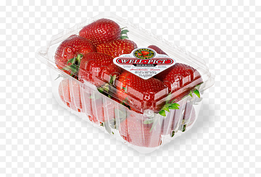 Products U2013 Wellpict U2013 Berries - Strawberries In A Box Png Emoji,Clam Shell Emoji