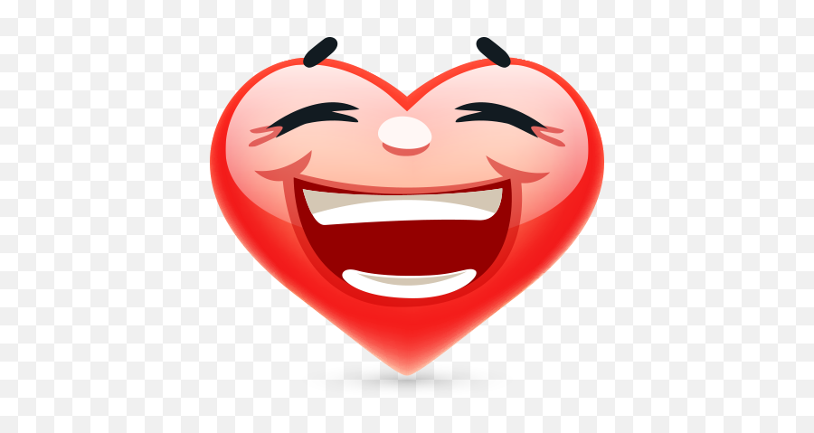 Gözleri Ksk Kahkaha Atan Kalp Emoji - Kahkaha Atan Çizgi Film Karakterleri,Kalp Emoji