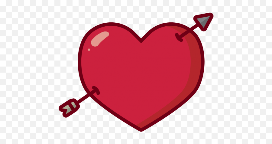 Download Blank Love Red Heart Hearts Shape Png Citypng Emoji,Cupid Heart Emoji