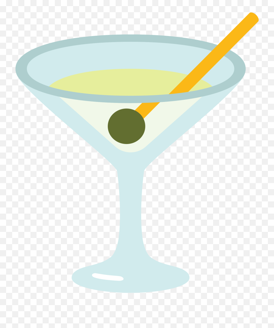 Emoji Cocktail Png Png Image With No - Coctel Emoji,What Is Margarita In Emoji