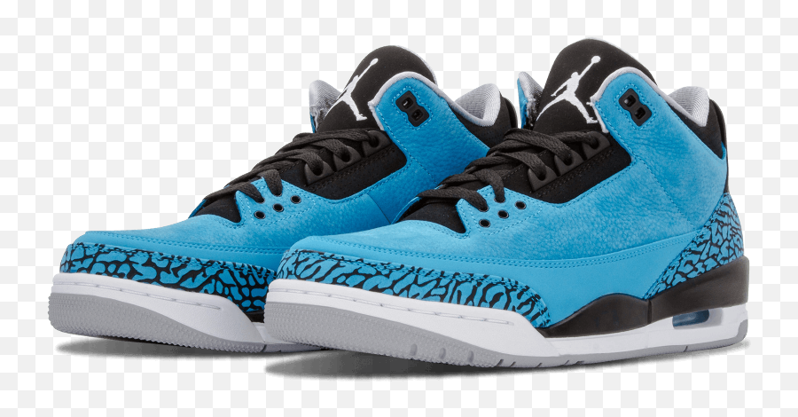 Air Jordan Iii Archives - Air Jordan 3 Retro Powder Blue Png Emoji,Three Drops Emoji