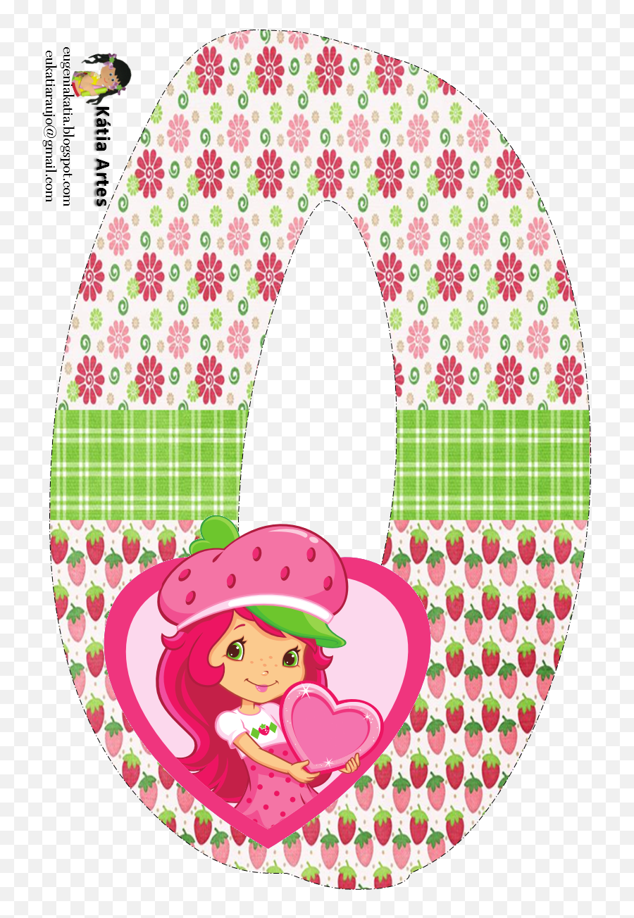 Oh My Alfabetos Alfabeto De Strawberry Shortcake Con - Letra N De Rosita Fresita Emoji,Strawberry Shortcake Emoji