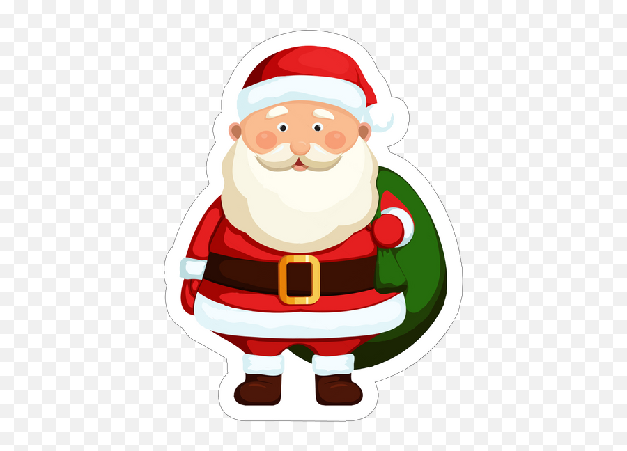 40x40 Carbotex - Santa Claus Emoji,Poduszki Emoji