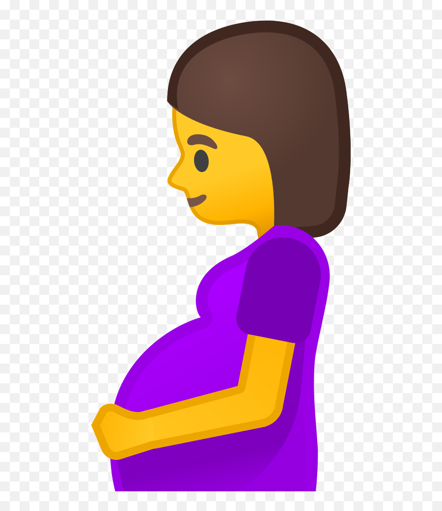 Pregnant Woman Icon Clipart - Pregnant Woman Emoji,Pregnancy Test Emoji