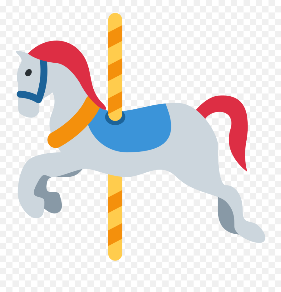 Carousel Horse Emoji Meaning With - Carousel Horse Emoji,Horse Emoticon ...