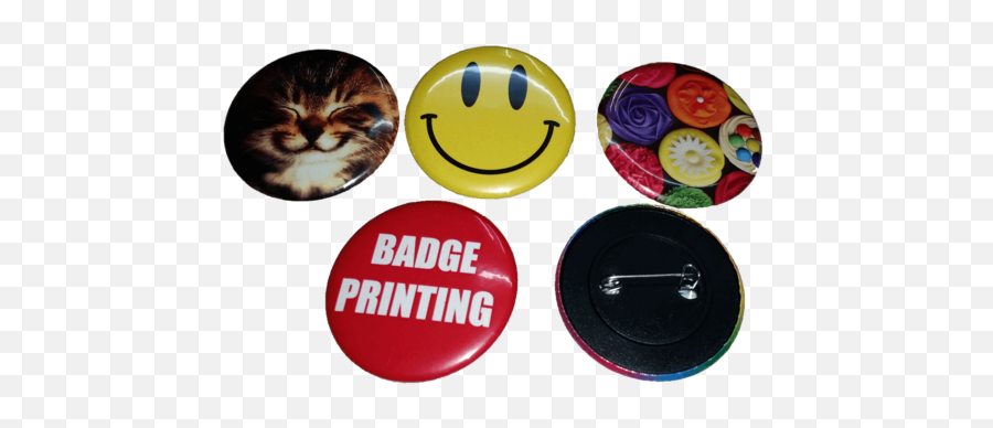 Printed Badge Offset Printing Badge - Badge Printing Png Emoji,Badge And Emoticon Guidelines