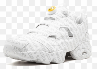Reebok Instapump Fury Vet Emoji Vetements - Cn3765 Round Toe,Volleball Emoji