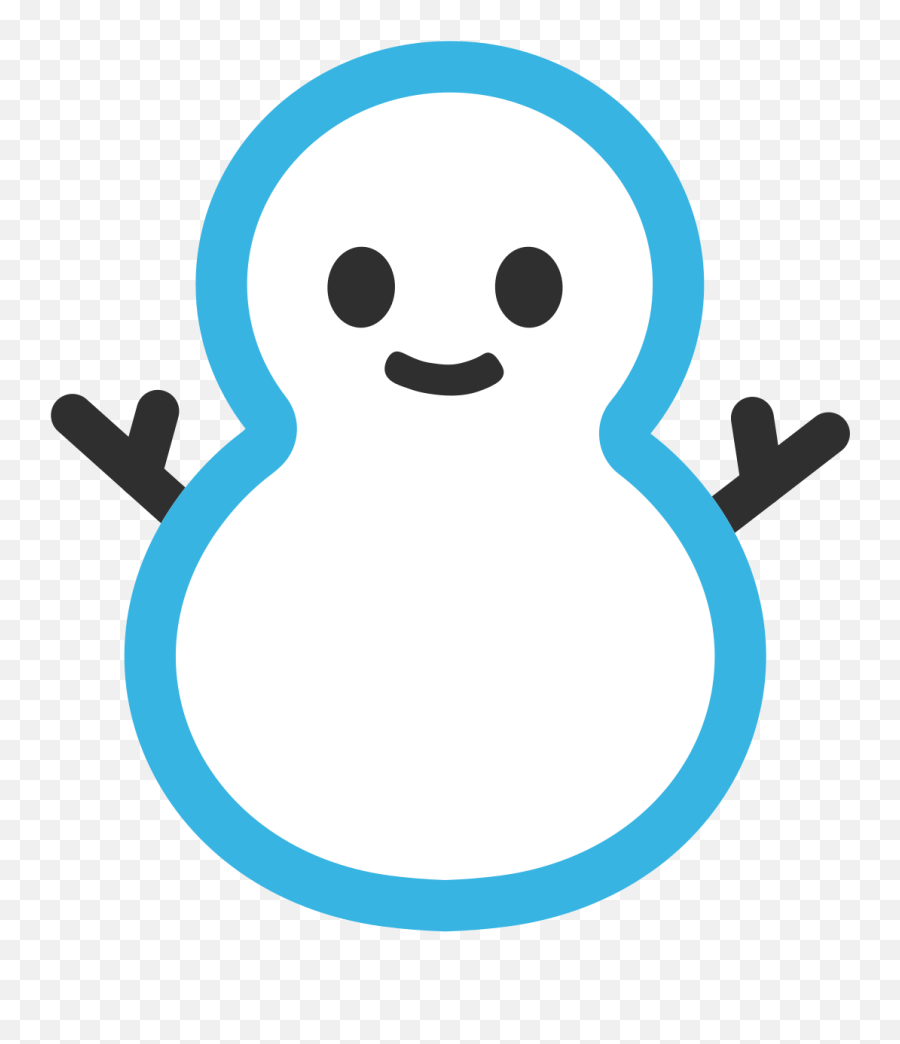 Noto Emoji Lollipop 26c4 - Android Snowman Emoji,Lollipop Emoji
