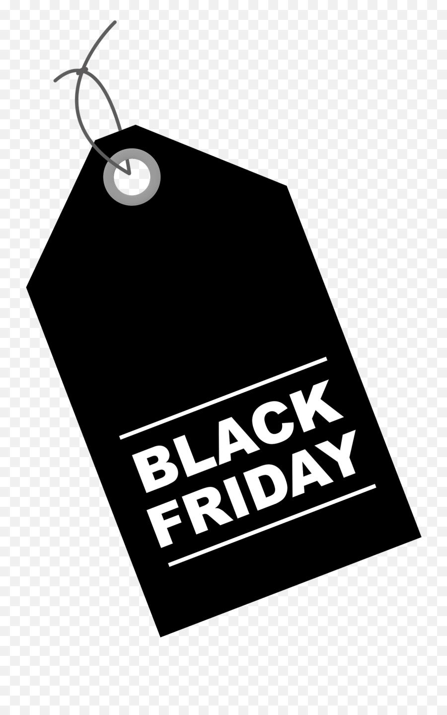 Black Friday Discount Tag Clipart - Black Friday Logo Emoji,Black Friday Emoji