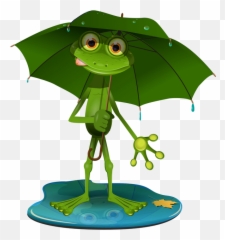 Grenouilles Image Grenouille Grenouille Grenouilles Drôles - Rana Con Paraguas Emoji,Cameleon Emoji