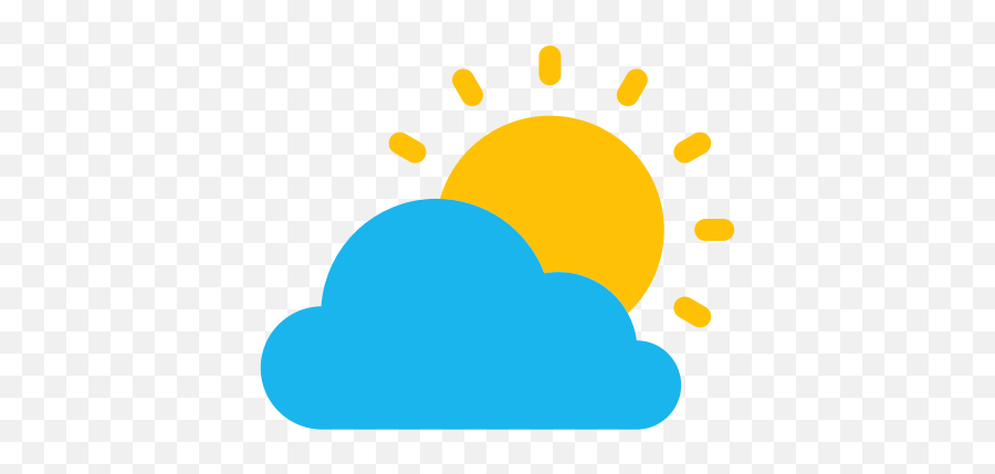 Cloud Sun Sunny Weather Icon 1158133 - Png Images Pngio Weather Sun Icon Png Emoji,Jamaican Flag Emoji White Background