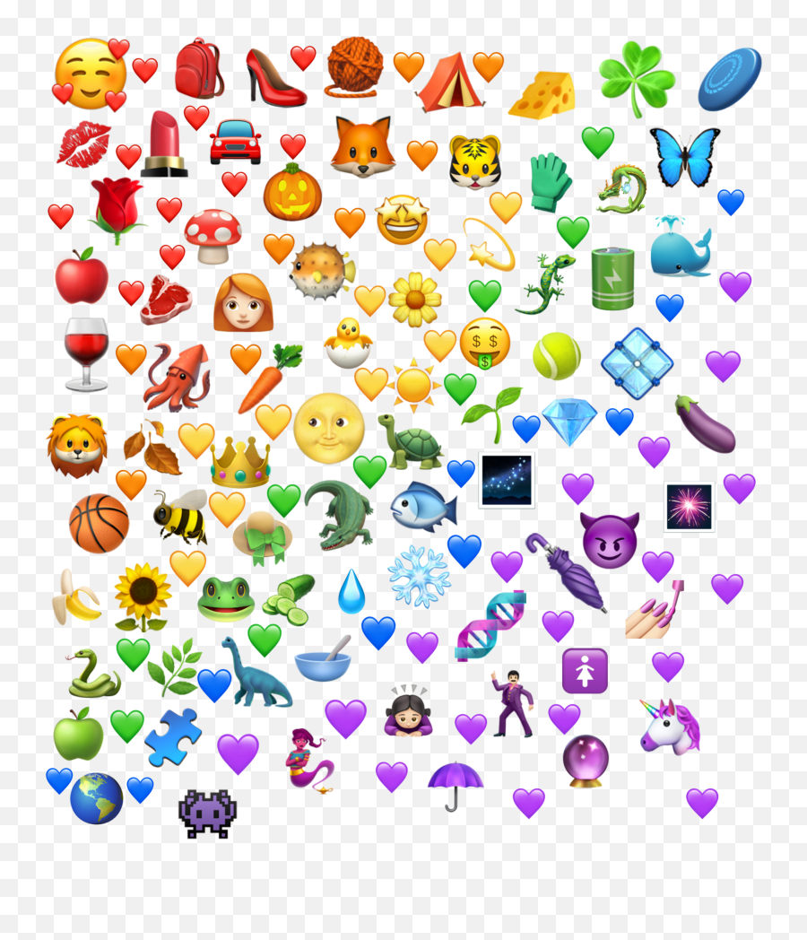 Hearts Rainbowhearts Rainbow Emoji - Rainbow Emojis,Rainbow Emoji