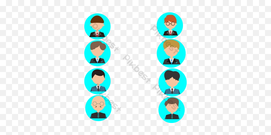 Business Avatars Images Free Psd Templatespng And Vector - For Adult Emoji,Avatars With Emotions
